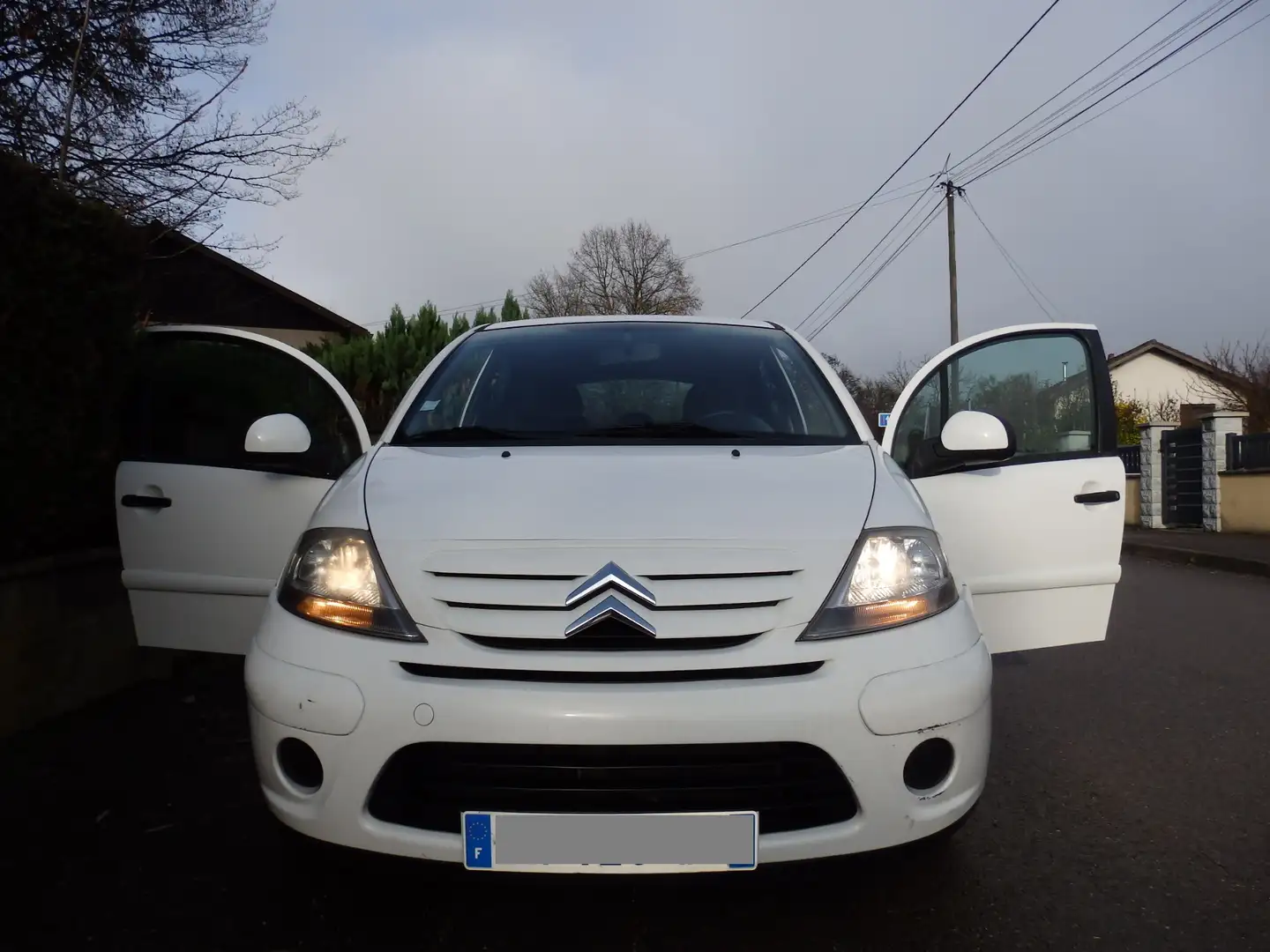 Citroen C3 C3 1.4 HDi Blanc - 2