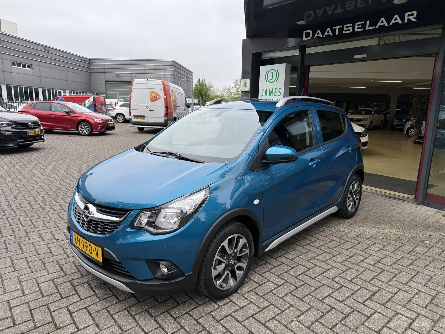 Opel Karl 1.0 Rocks Online Edition Carplay, Airco, LMV Blau - 2