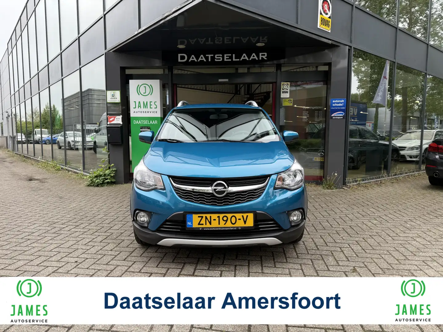Opel Karl 1.0 Rocks Online Edition Carplay, Airco, LMV Blau - 1
