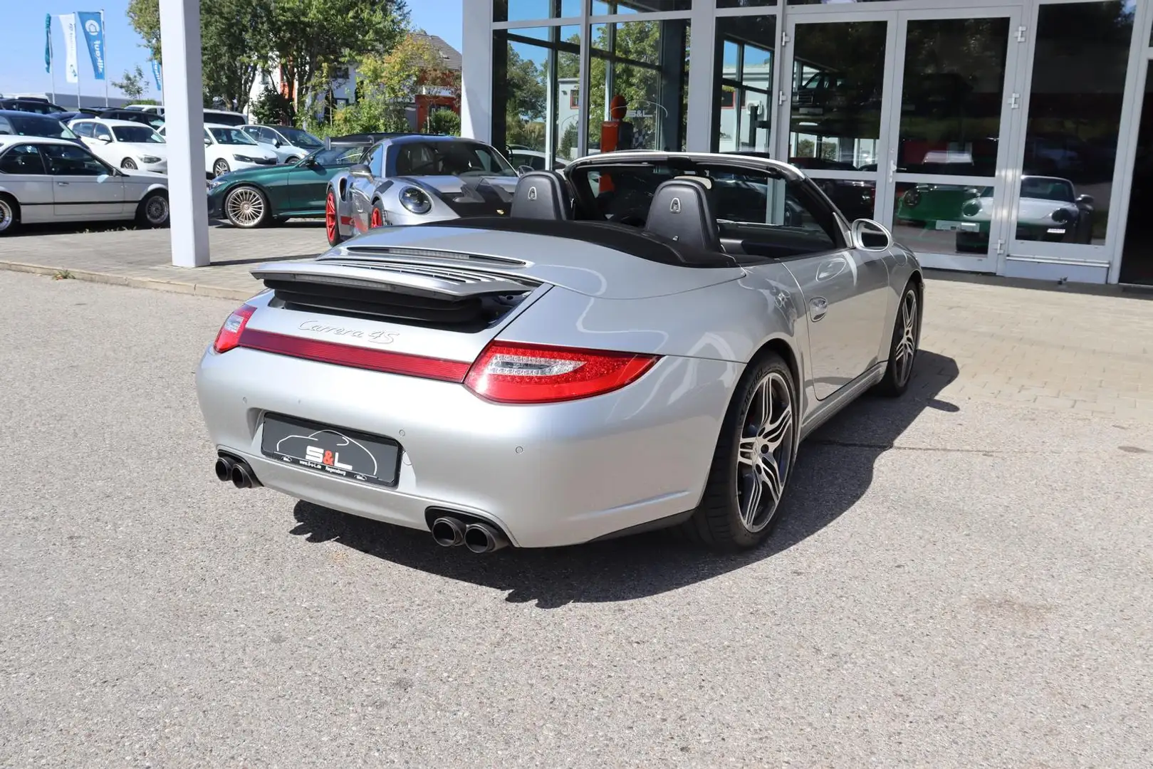 Porsche 997 911 Carrera 4 S Cabrio/ PCM/ BOSE/ Chrono Argento - 2