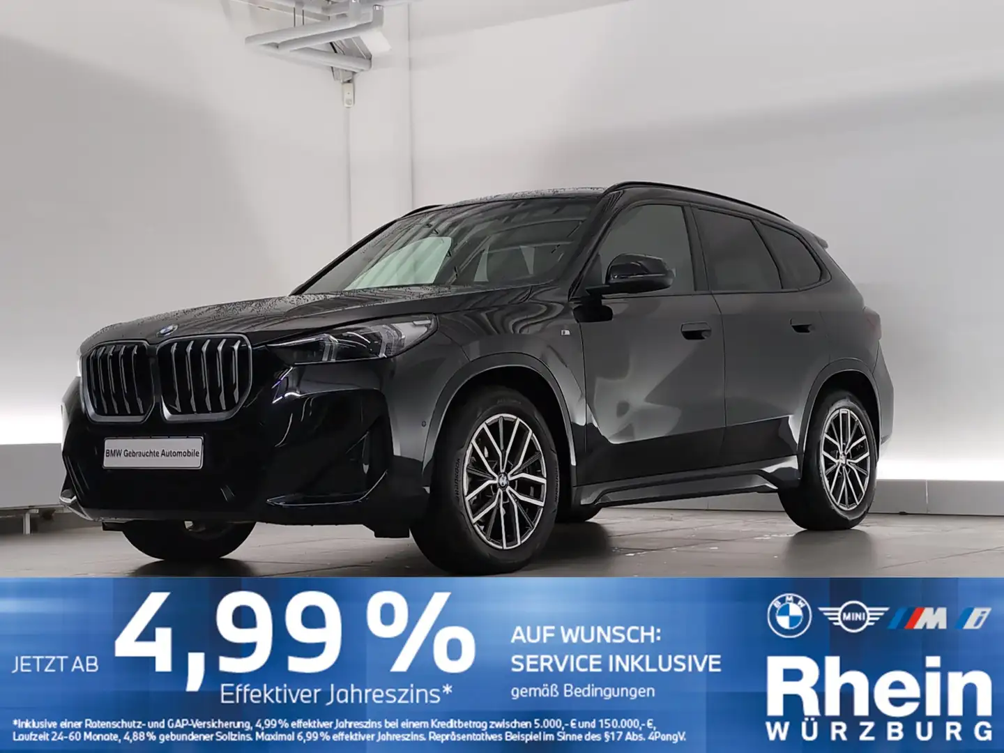 BMW X1 sDrive18d M Sportpaket HiFi/DAB/AHK H&K/AHK/DAB Schwarz - 1