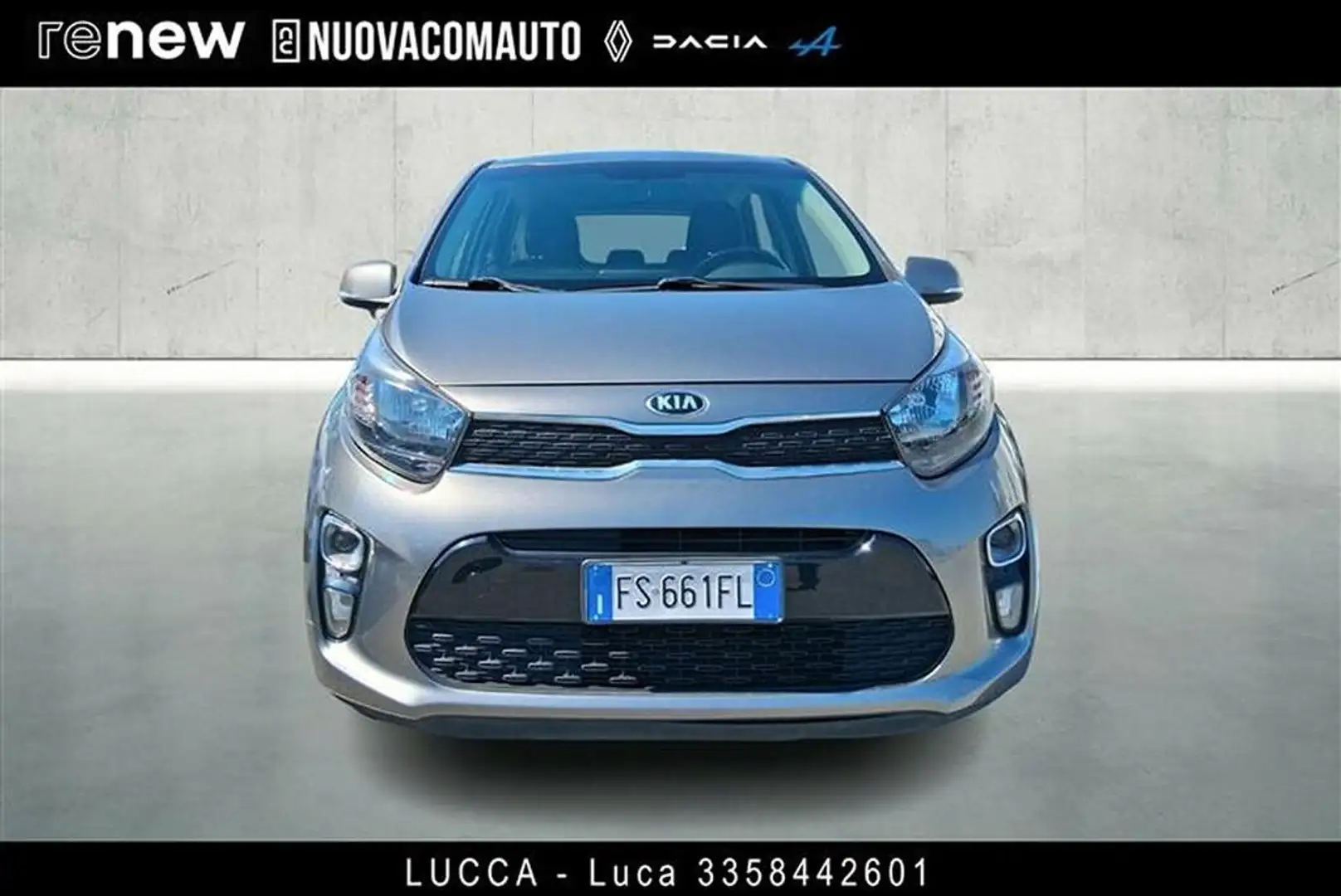 Kia Picanto 1.0 mpi Cool Techno Pack my18 Grigio - 2