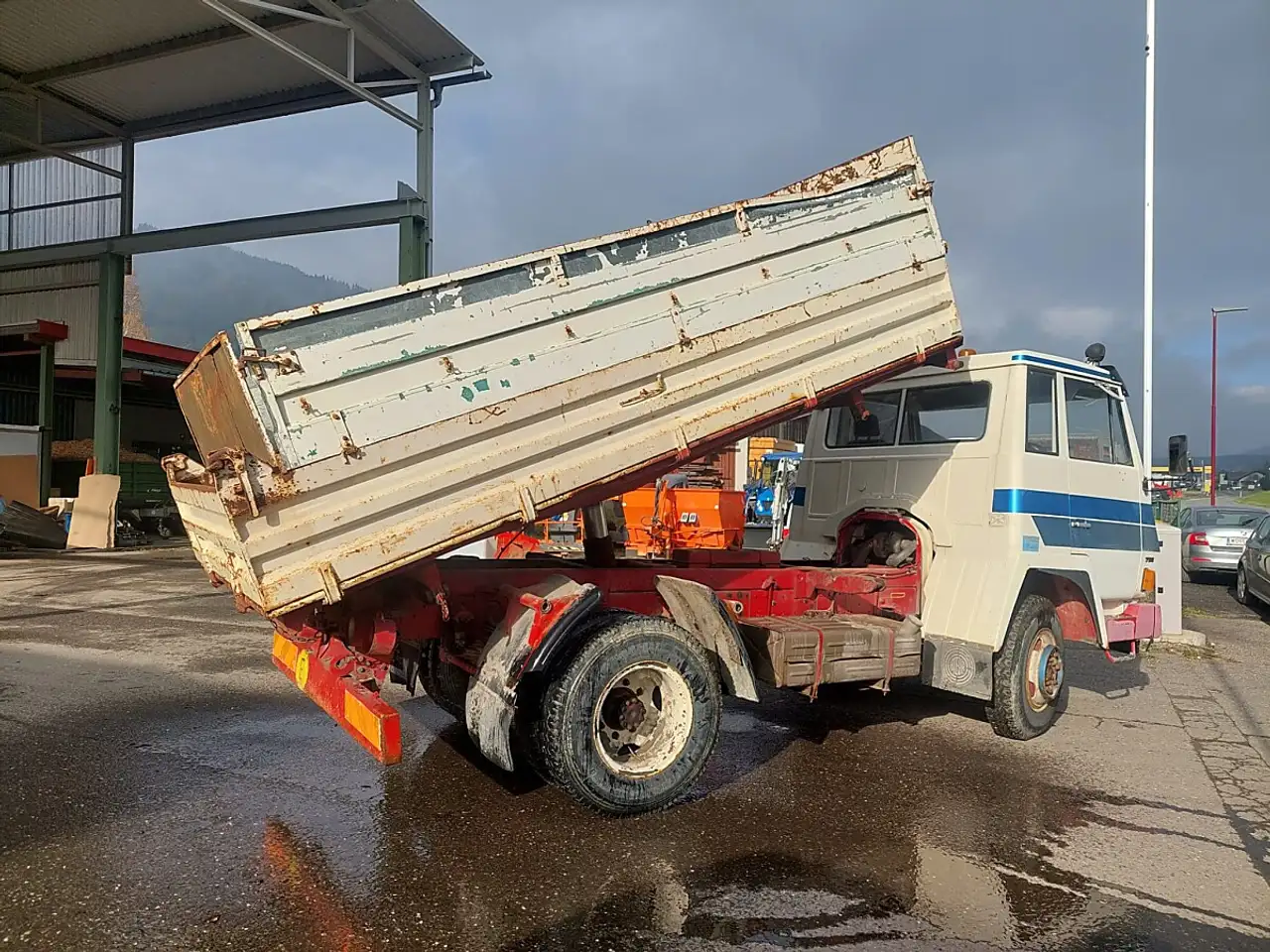 Steyr 790, 4x4, mit Sperre, Kipperaufbau, foto 4