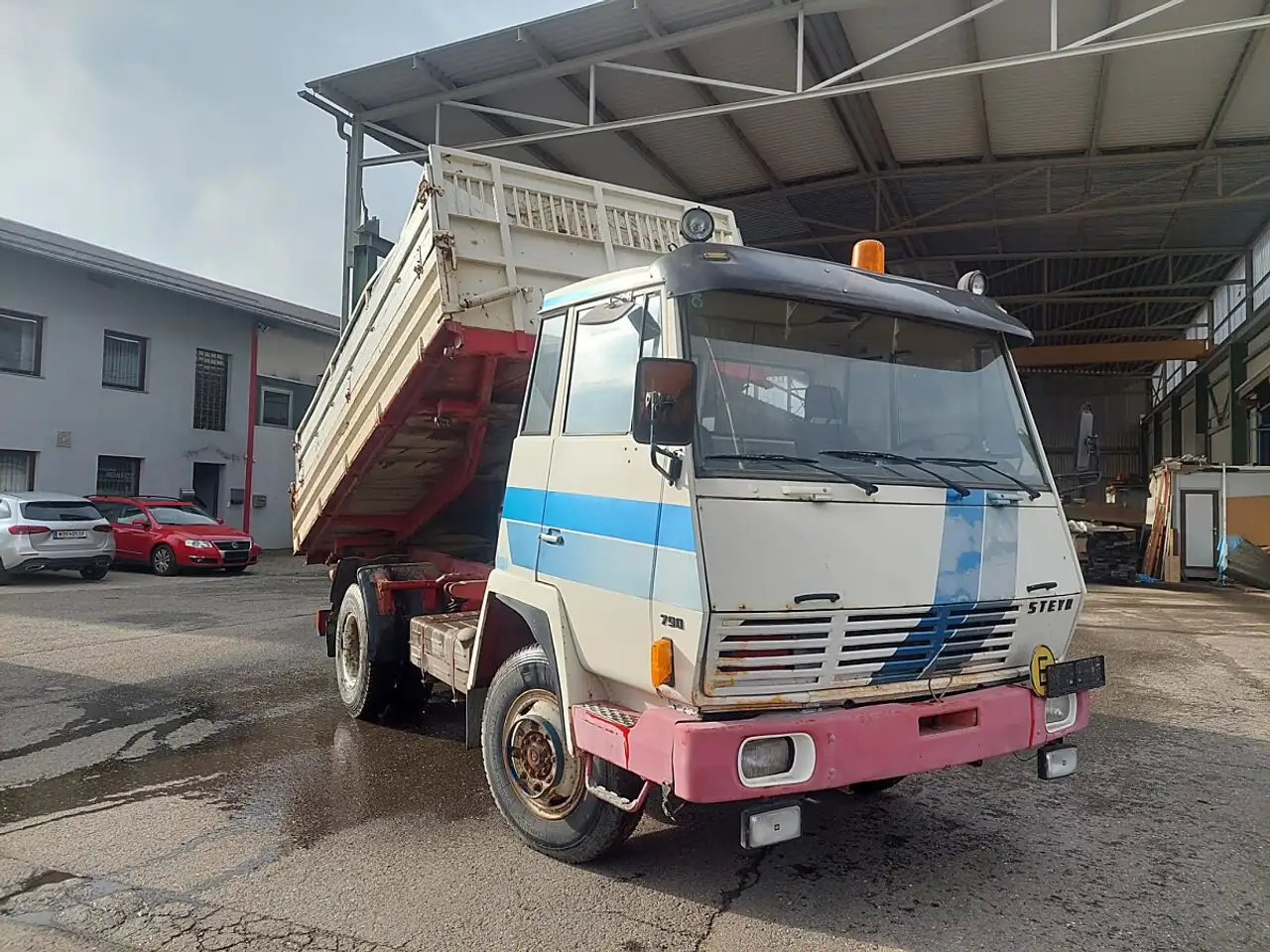 Steyr 790, 4x4, mit Sperre, Kipperaufbau, foto 3