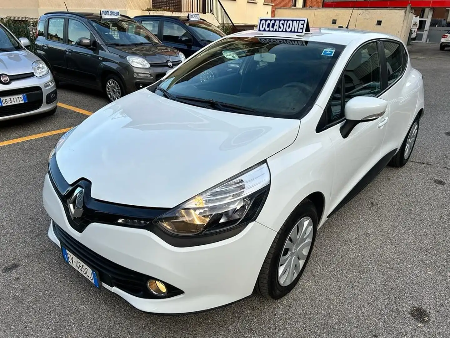 Renault Clio 5p 1.2 Live 75cv ***OK NEOPATENTATI*** Bianco - 1
