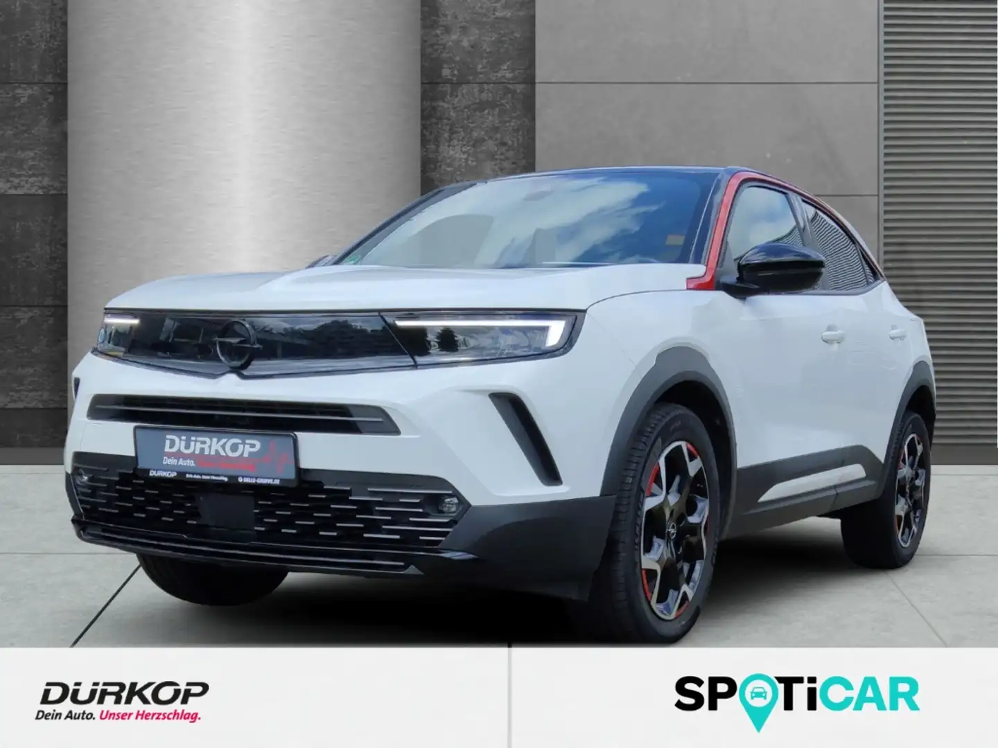 Opel Mokka GS Line Turbo Klimaautom Sitzheizung LED Weiß - 1