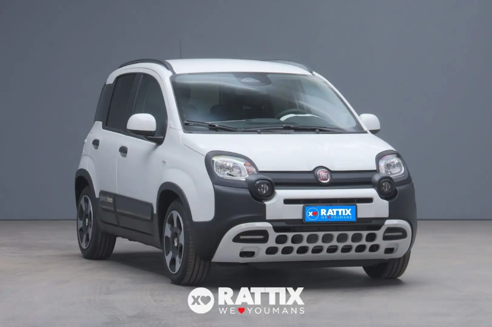 Fiat Panda Pandina 1.0 Firefly Hybrid 70CV Wit - 1