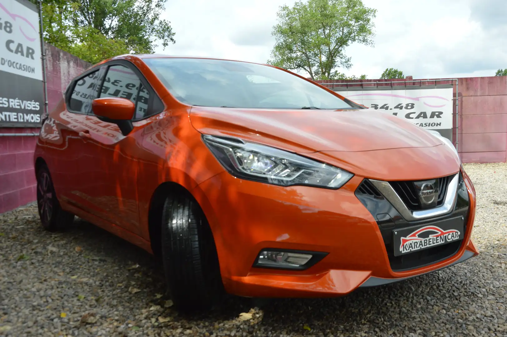 Nissan Micra 0.9 IG-T Tekna NAV CAM CLIM CRUIS 39.050KM Orange - 2