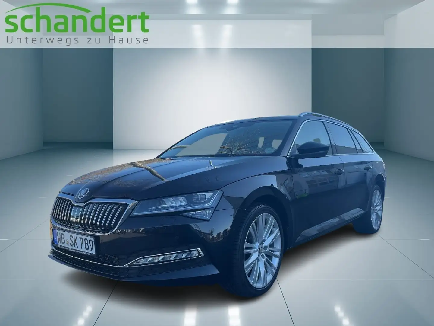 Skoda Superb Combi Style 2,0 TDI DSG LED Navi ACC Sitzheizung Schwarz - 1