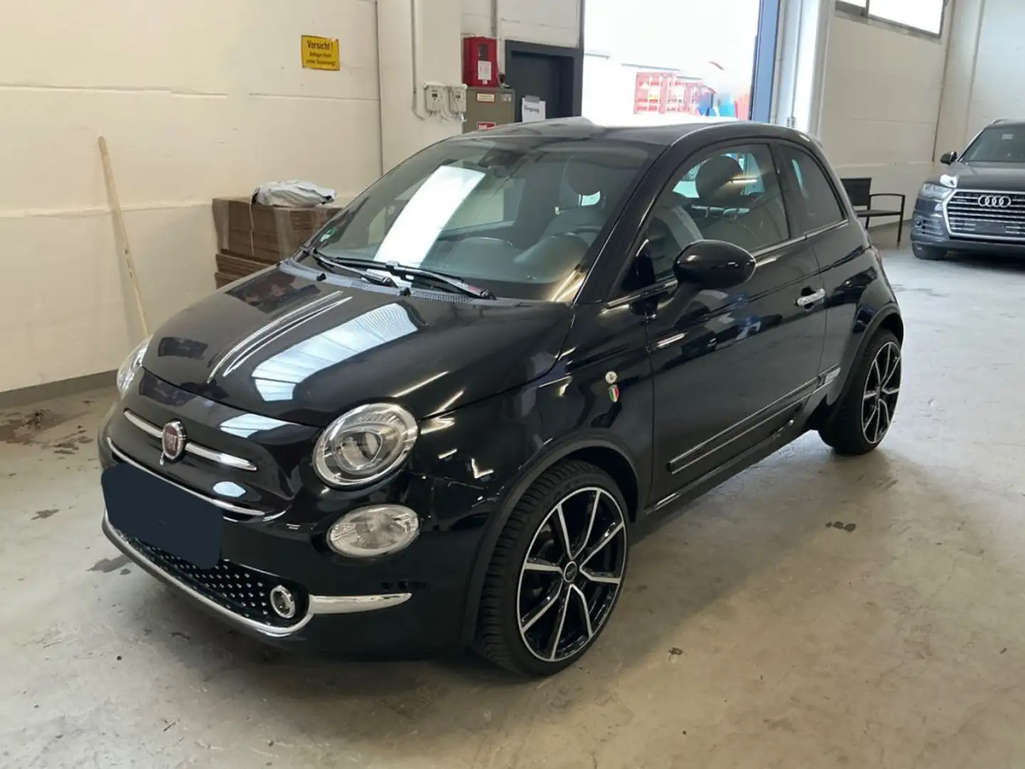 Fiat 500 Star Leder Panoramad. PDC Navi Schwarz - 1