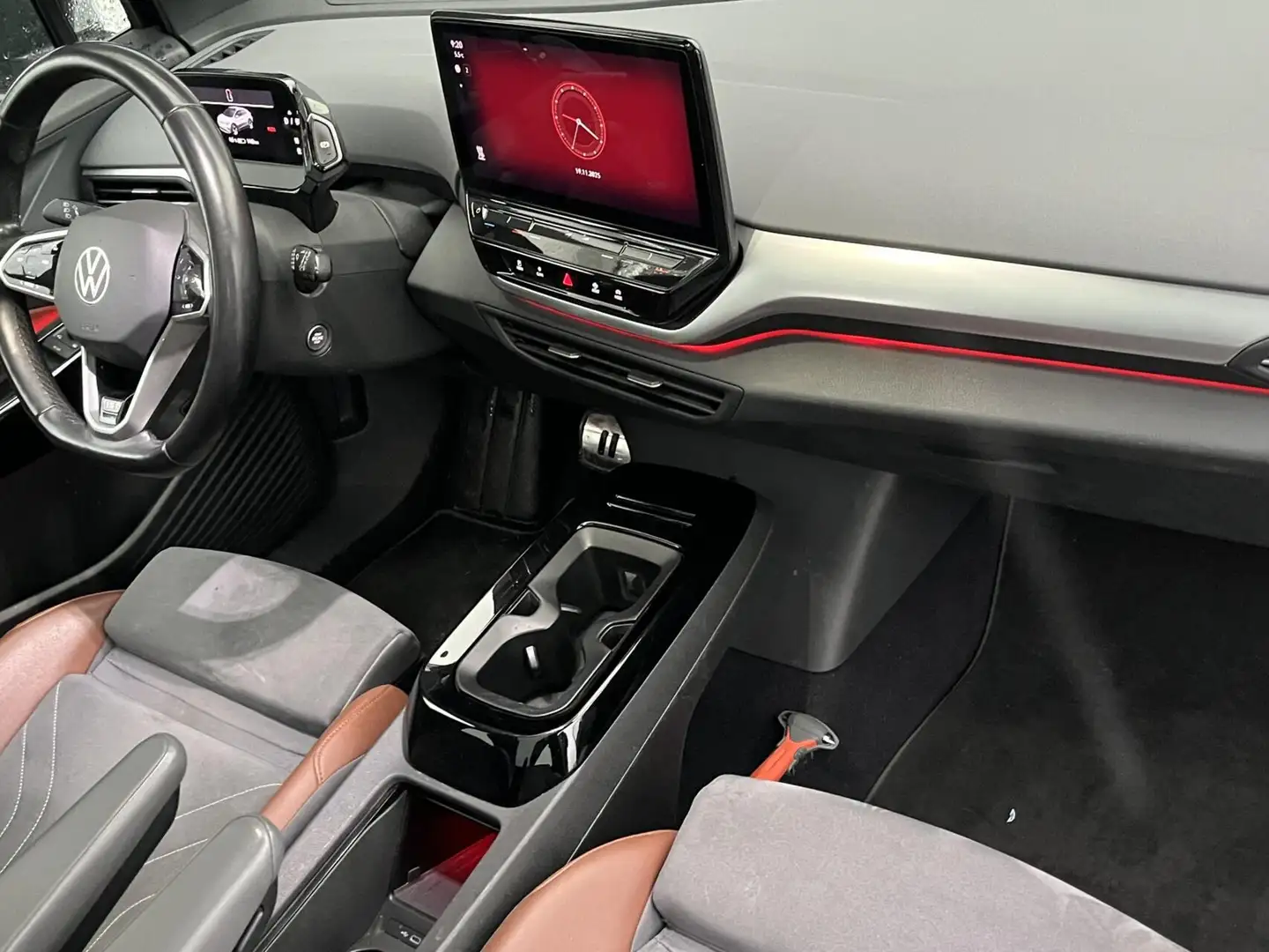 Volkswagen ID.4 First Max 77 kWh SOH92 360CAM+TREKHAAK+IQLED Gris - 2