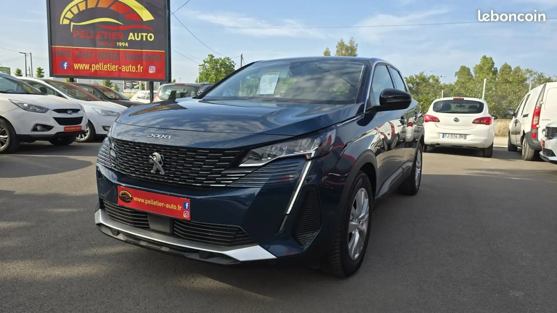 Peugeot 3008 BlueHDi 130ch SetS EAT8 Active Pack Bleu - 1