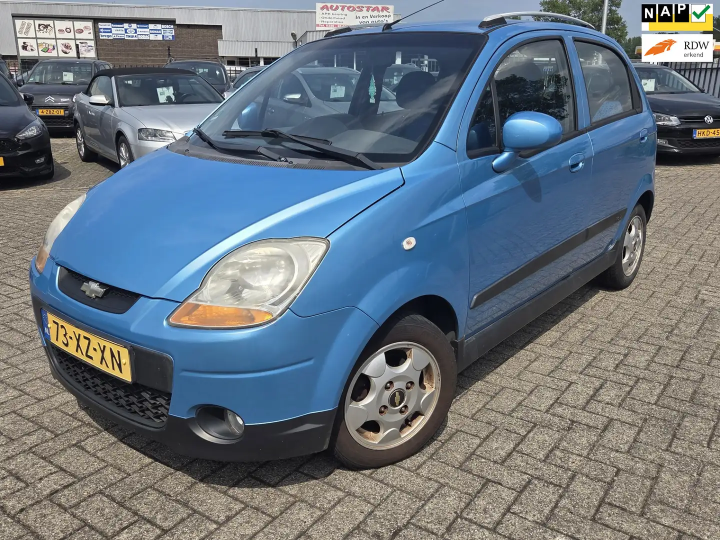 Chevrolet Matiz 0.8 Style/AIRCO/ELEC RAMEN Blau - 1