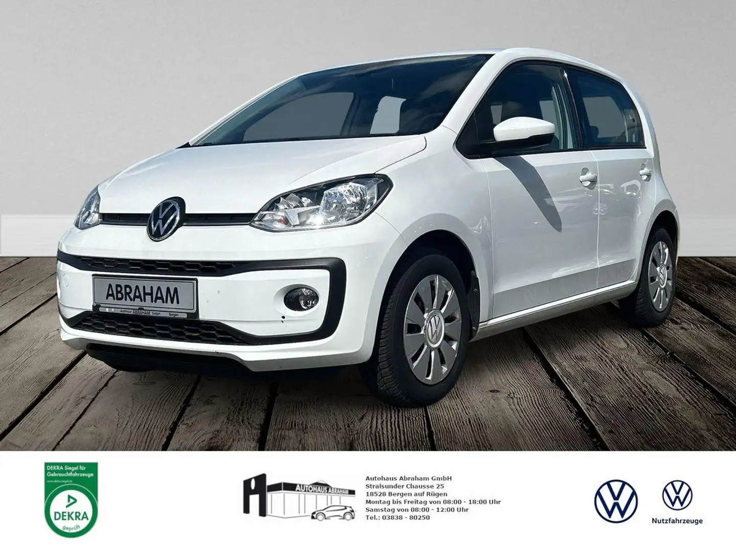 Volkswagen up! 1.0 TSI Weiß - 1