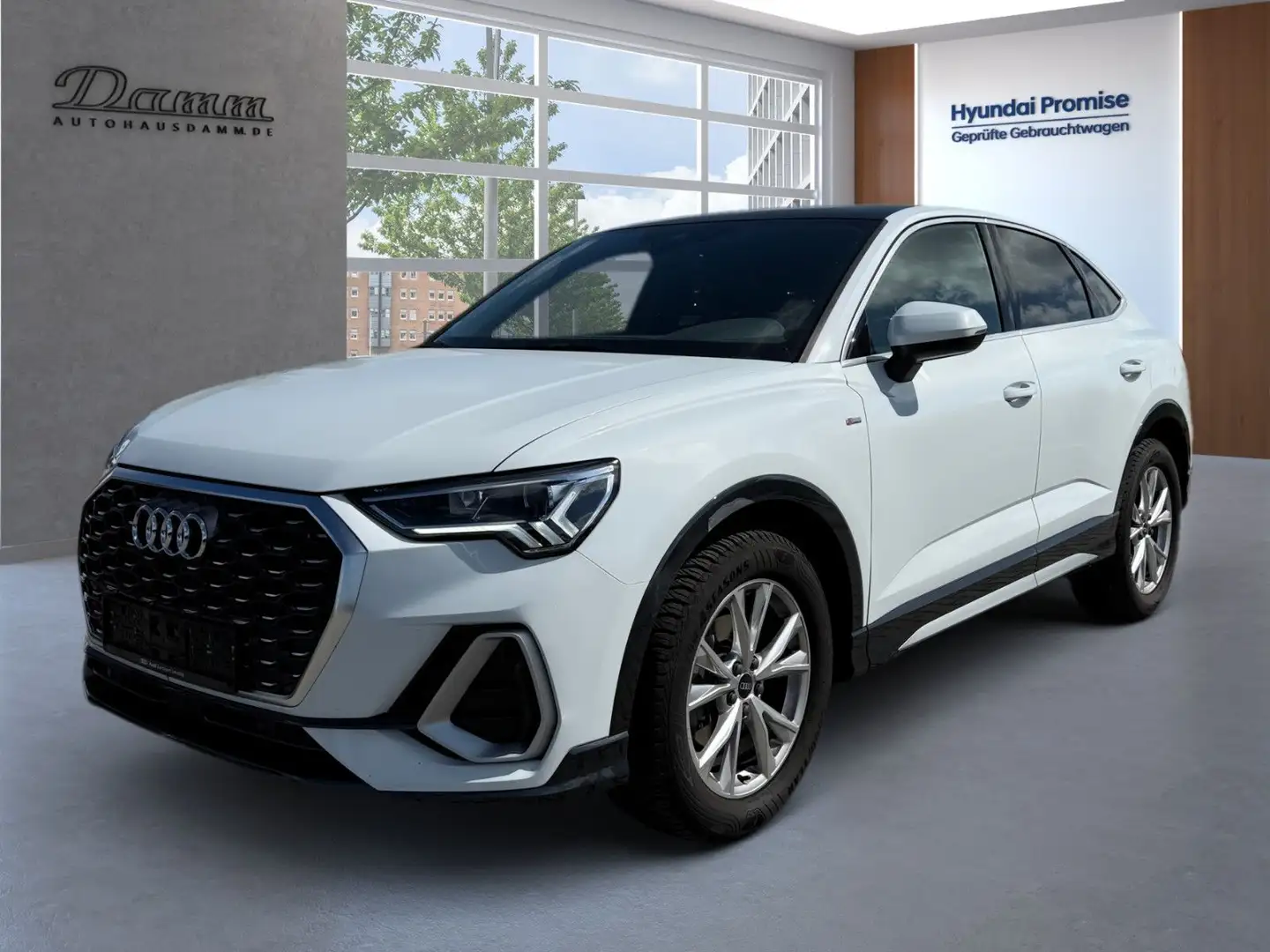 Audi Q3 Sportback 35 TFSI S line Bianco - 1