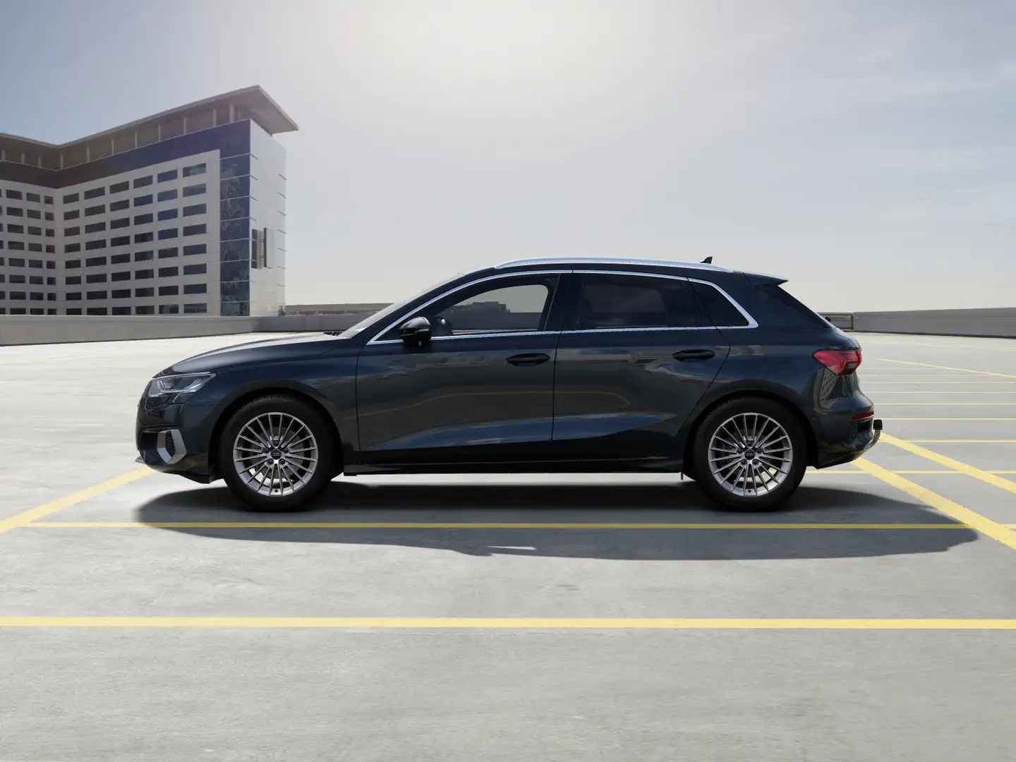 Audi A3 35 TFSI S tronic advanced LED AHK T Grau - 2