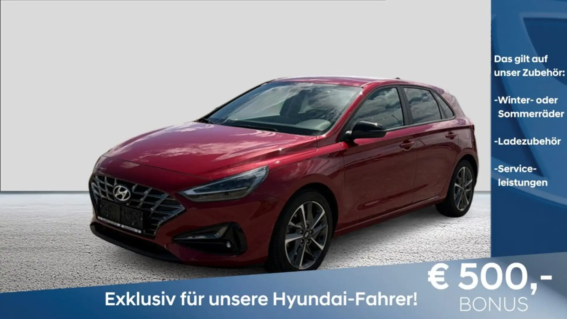 Hyundai i30 - PD Feel Good 1,0 TGDi inkl. Infotainment-Paket Rot - 1
