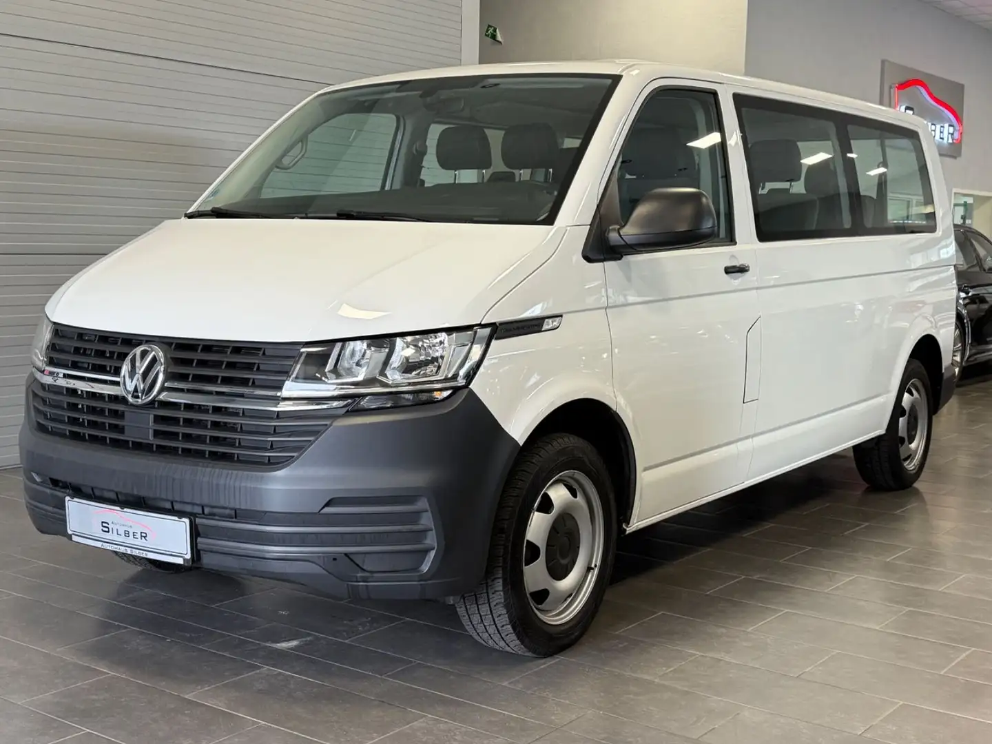 Volkswagen T6 Transporter T6 4MOTION Lang 9-Sitzer/AHK/Blueto Weiß - 1