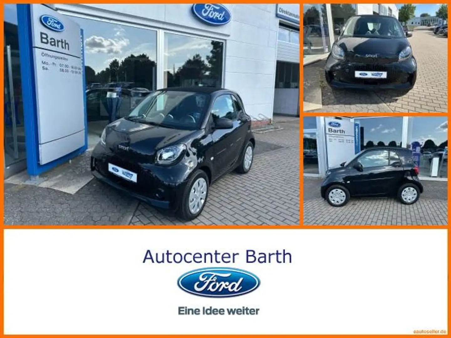 smart forTwo coupe / Matrix AUT Facelift KlimaA Schwarz - 1