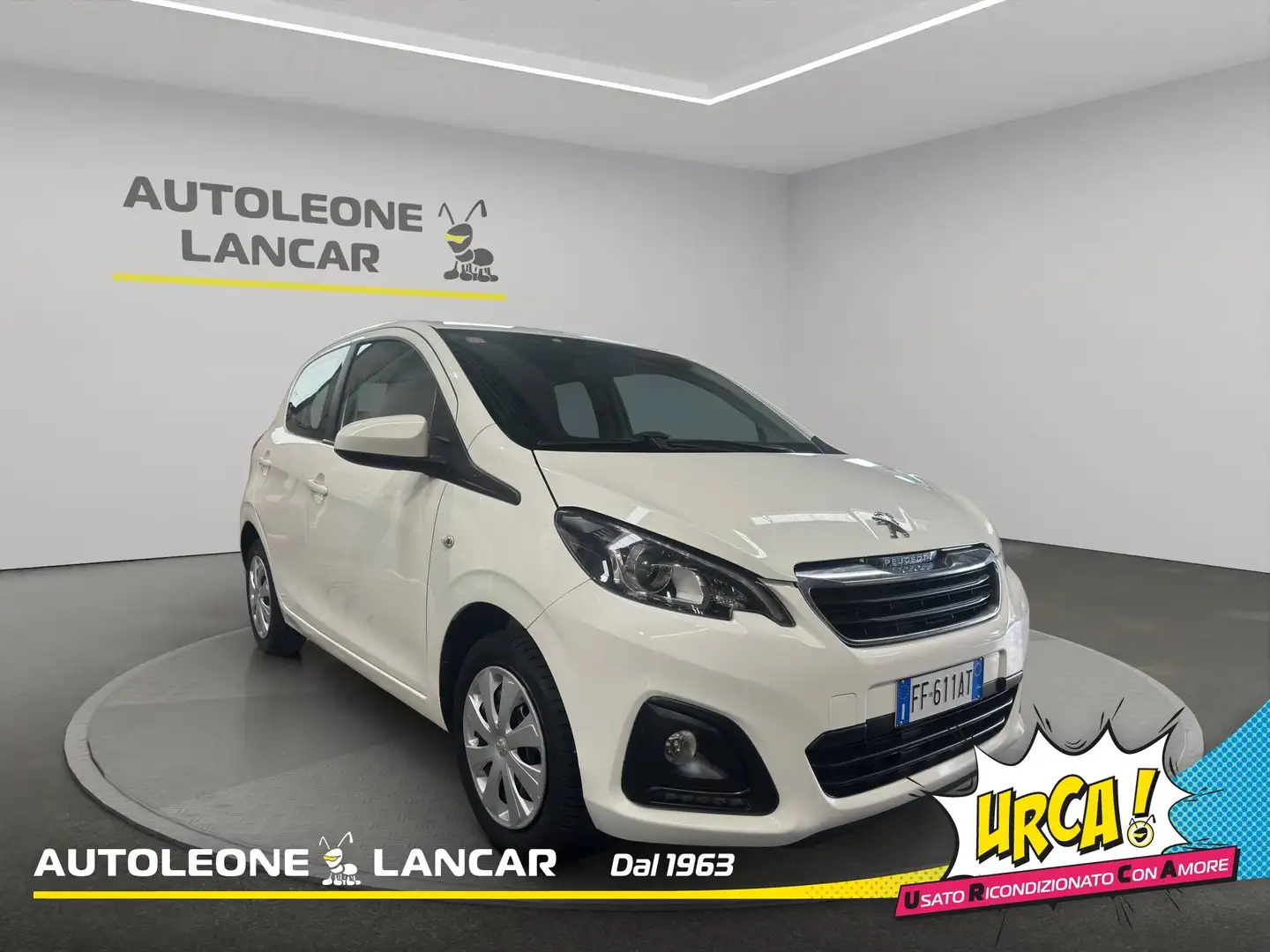 Peugeot 108 5p 1.0 vti Active 69 Blanc - 1