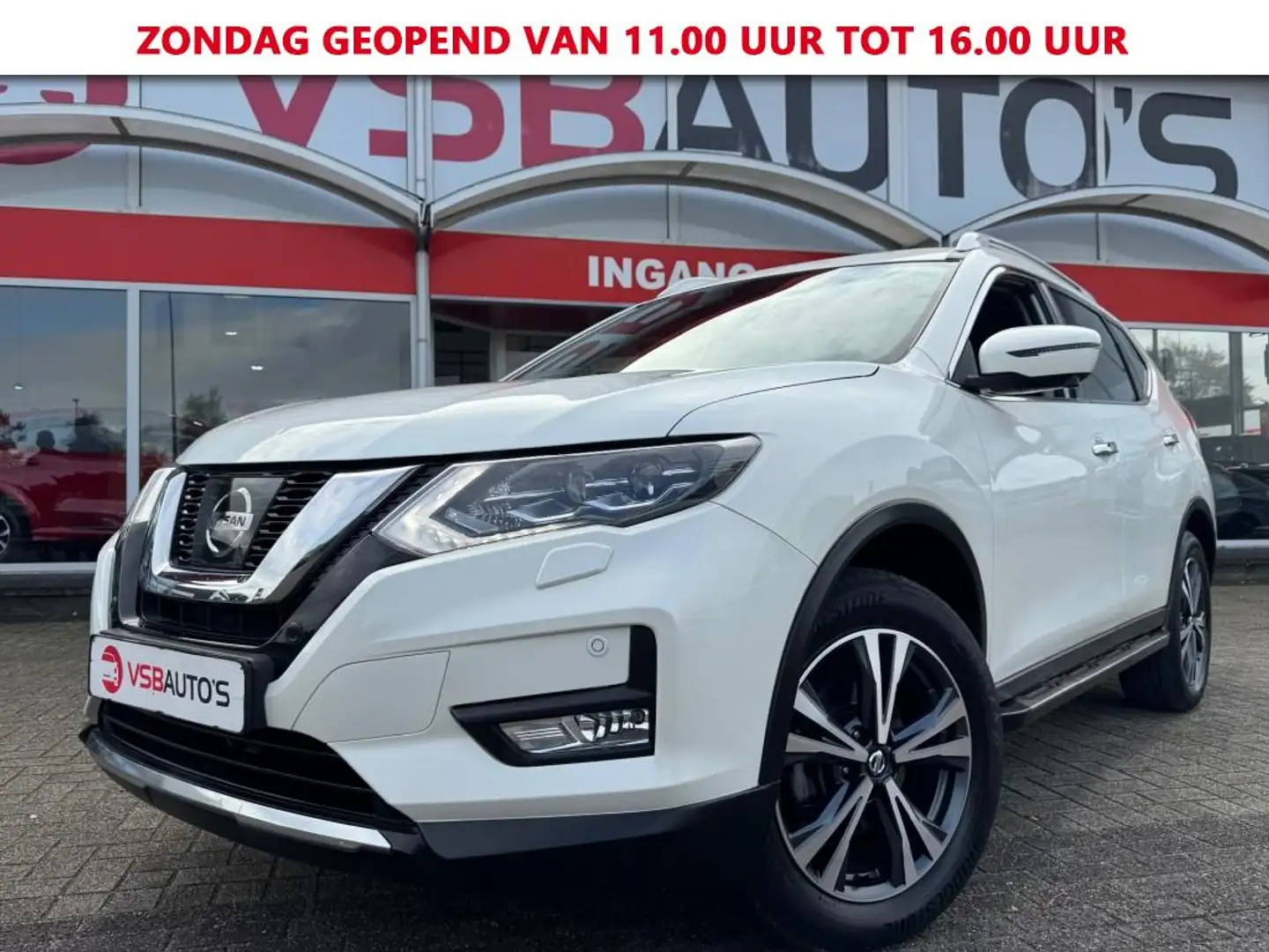 Nissan X-Trail 1.6 DIG-T 163PK FACELIFT NAVIGATIE CAMERA AIRCO LM Wit - 1
