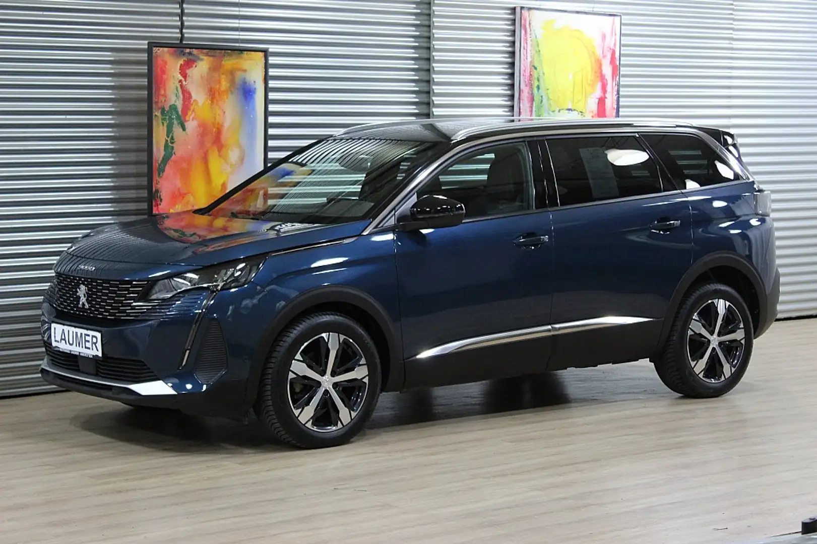 Peugeot 5008 PureTech 130 EAT8 Allure Pack 7 Sitzer +motoris... Blauw - 1