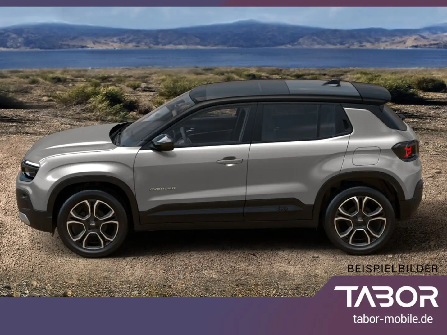 Jeep Avenger 1.2 GSE 100 Summit Leder Pano Nav LED Gris - 2