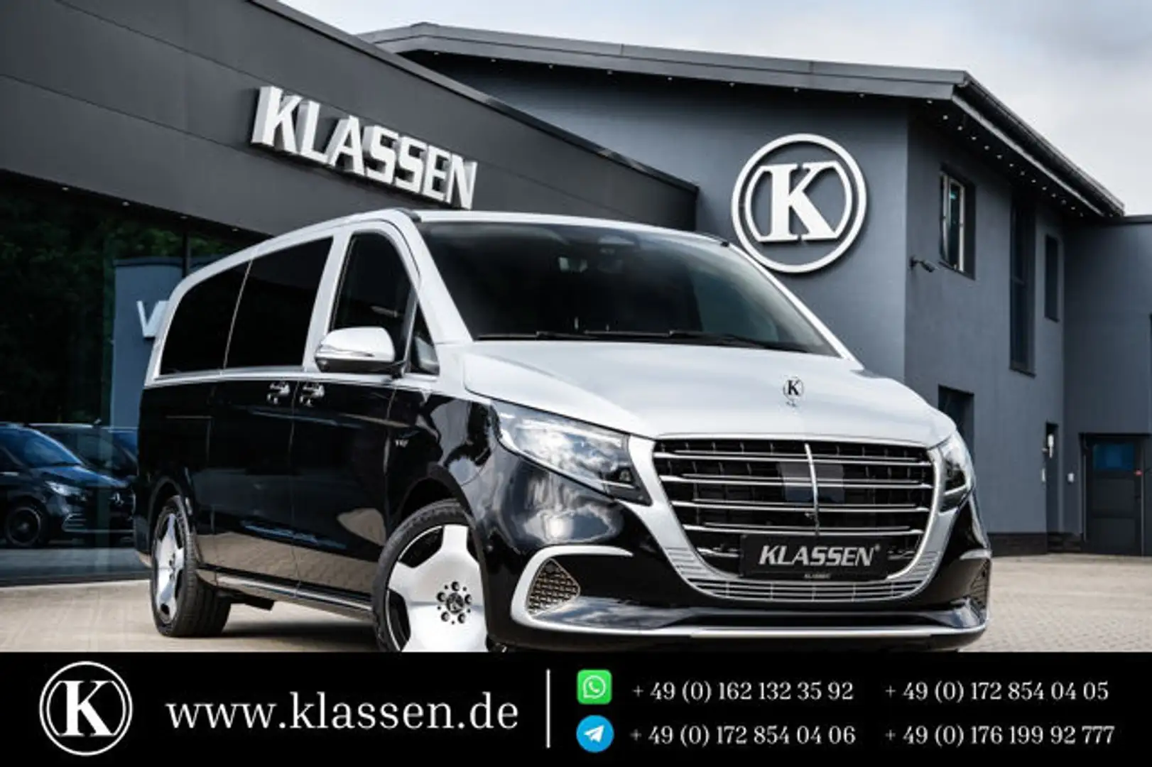 Mercedes-Benz V300 - V-Klasse - VIP Business VAN Facelift 2024 Zwart - 1
