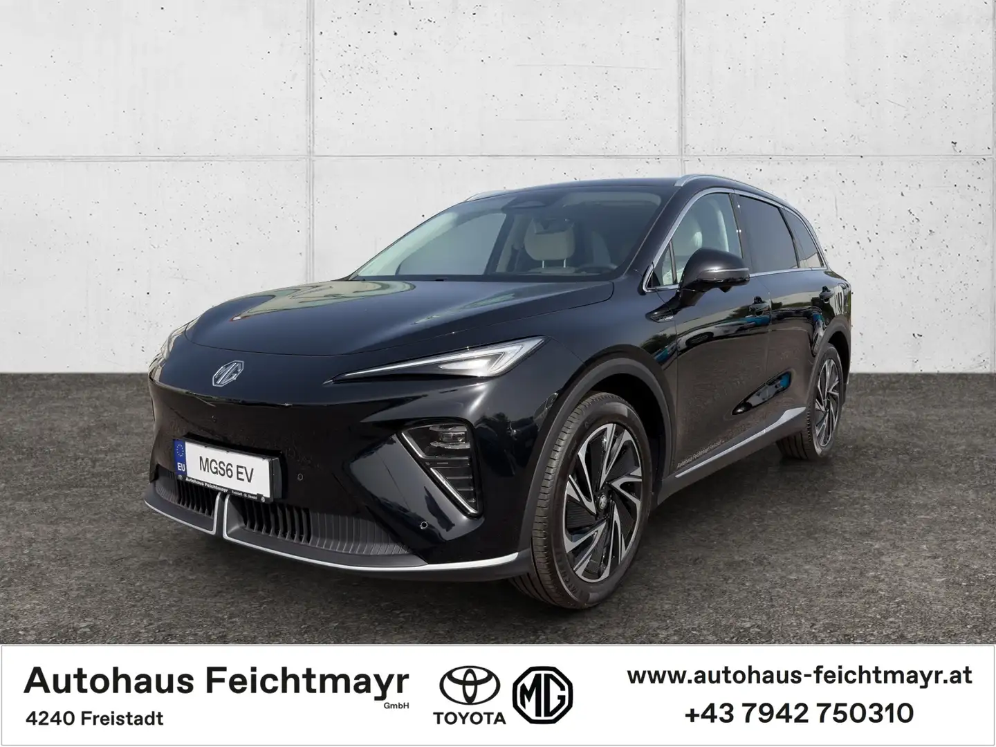 MG MGS6 EV MG S6 EV Luxury 2WD 77 kWh 530 km - Leder beige Schwarz - 1