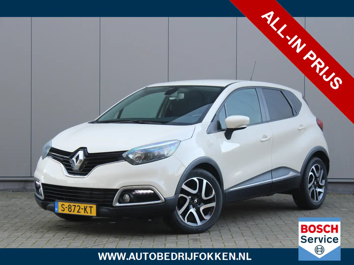 Renault Captur 0.9 TCe 90pk Dynamique | Stoelverwarming | Navigat Blanc - 1