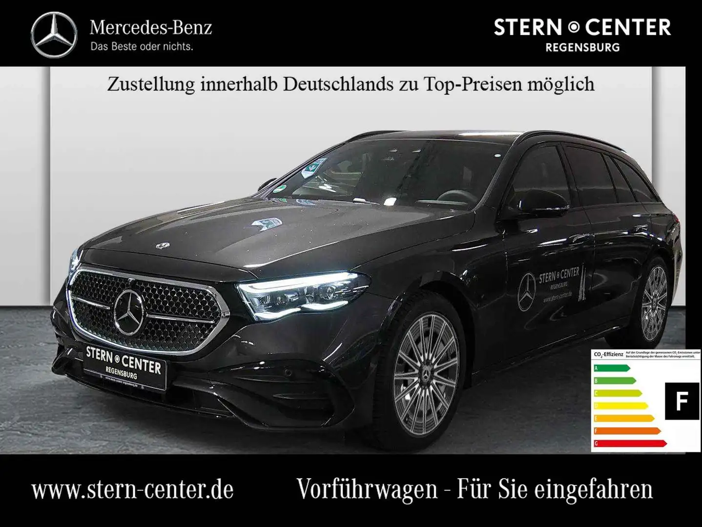 Mercedes-Benz E 450 d 4M T AMG+DIST+360°+PANO+AHK+DIGITALLIGHT Gris - 1