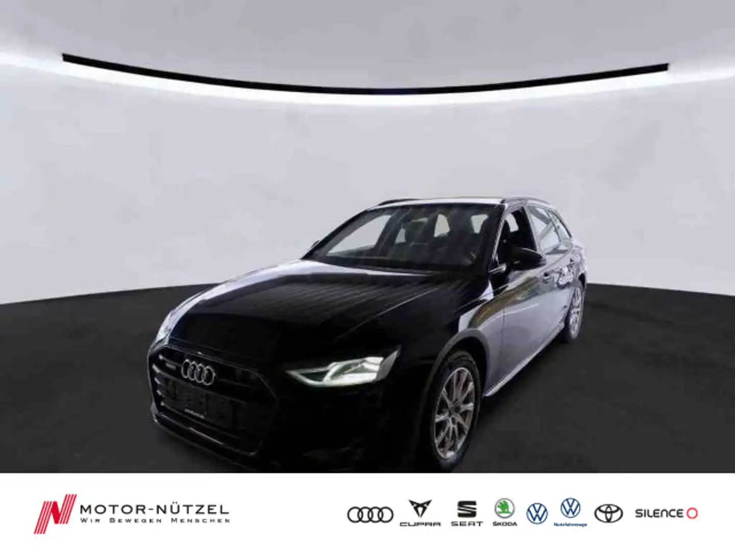 Audi A4 40 TDI QU S-TR ADVANCED 5JG+LED+NAV+AHK Schwarz - 1