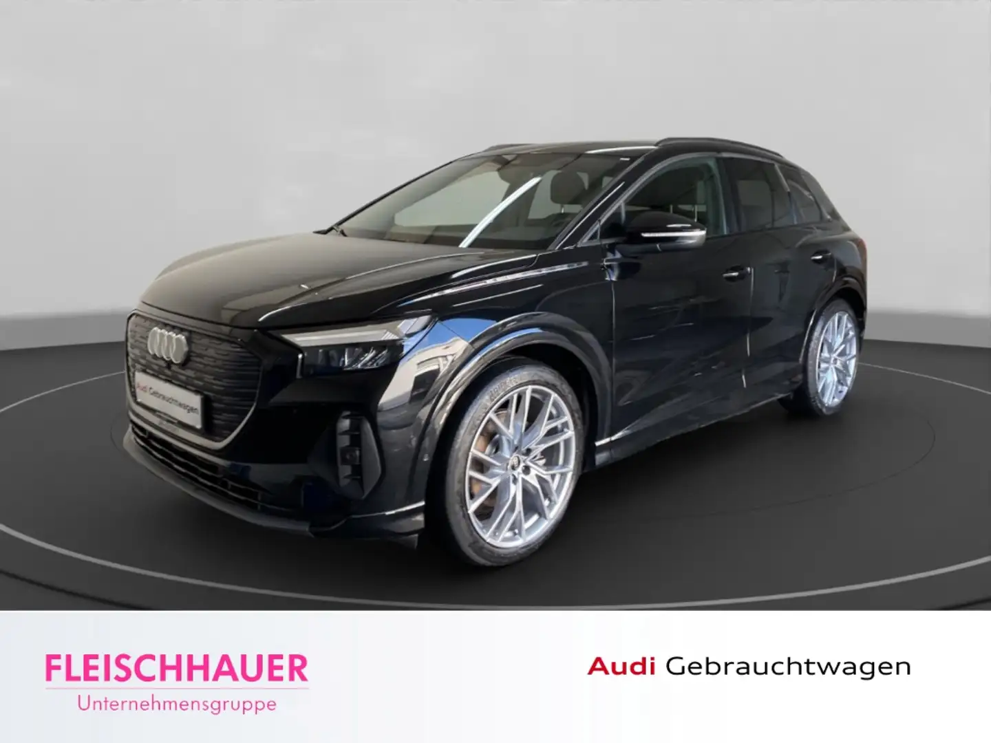 Audi Q4 e-tron 35 LED Tel.-Vorb. Navi Rückfahrkam. PDCv+h Lichtse Schwarz - 1