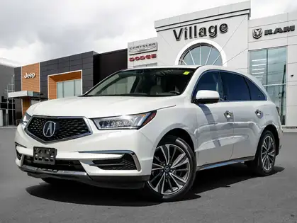 White 2020 Acura MDX SH-AWD with Technology Package SUV / Crossover All-Wheel Drive 9-Speed Automatic