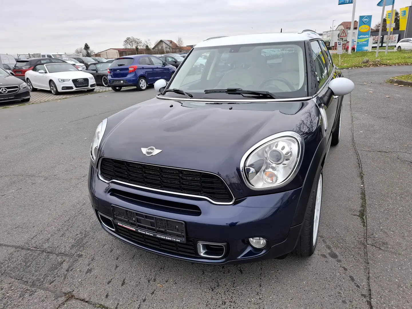 MINI Cooper S Countryman Cooper S All4*NAVI*XENON*LEDER*Sitzhzg*Pano*18"Alu Blau - 2