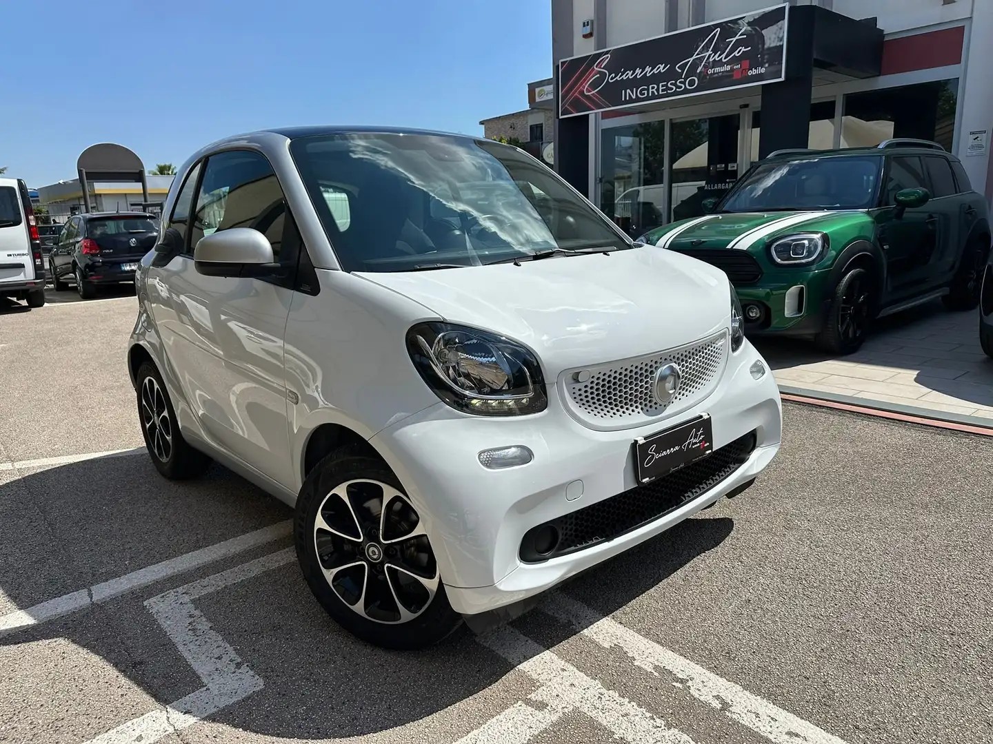 smart forTwo Fortwo III 2015 1.0 Passion 71cv twinamic Blanc - 2