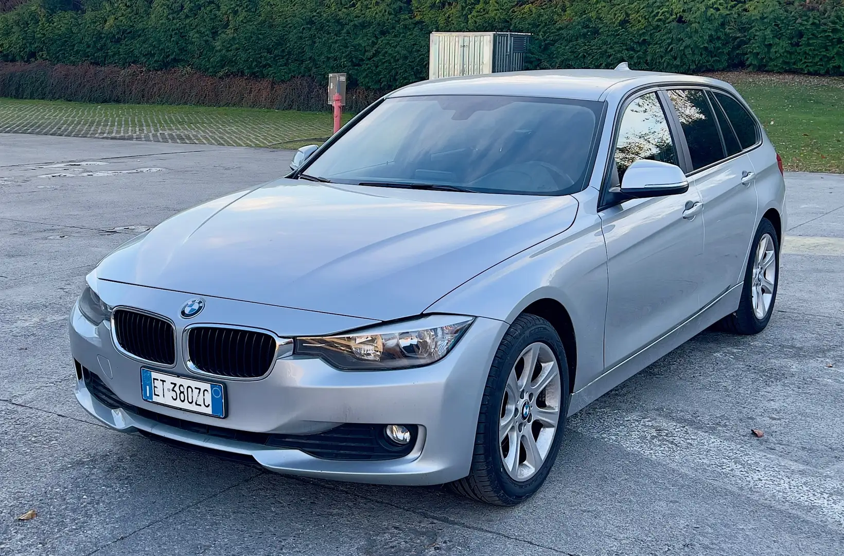 BMW 320 Serie 3 F31 2012 Touring 320d Msport Argento - 2