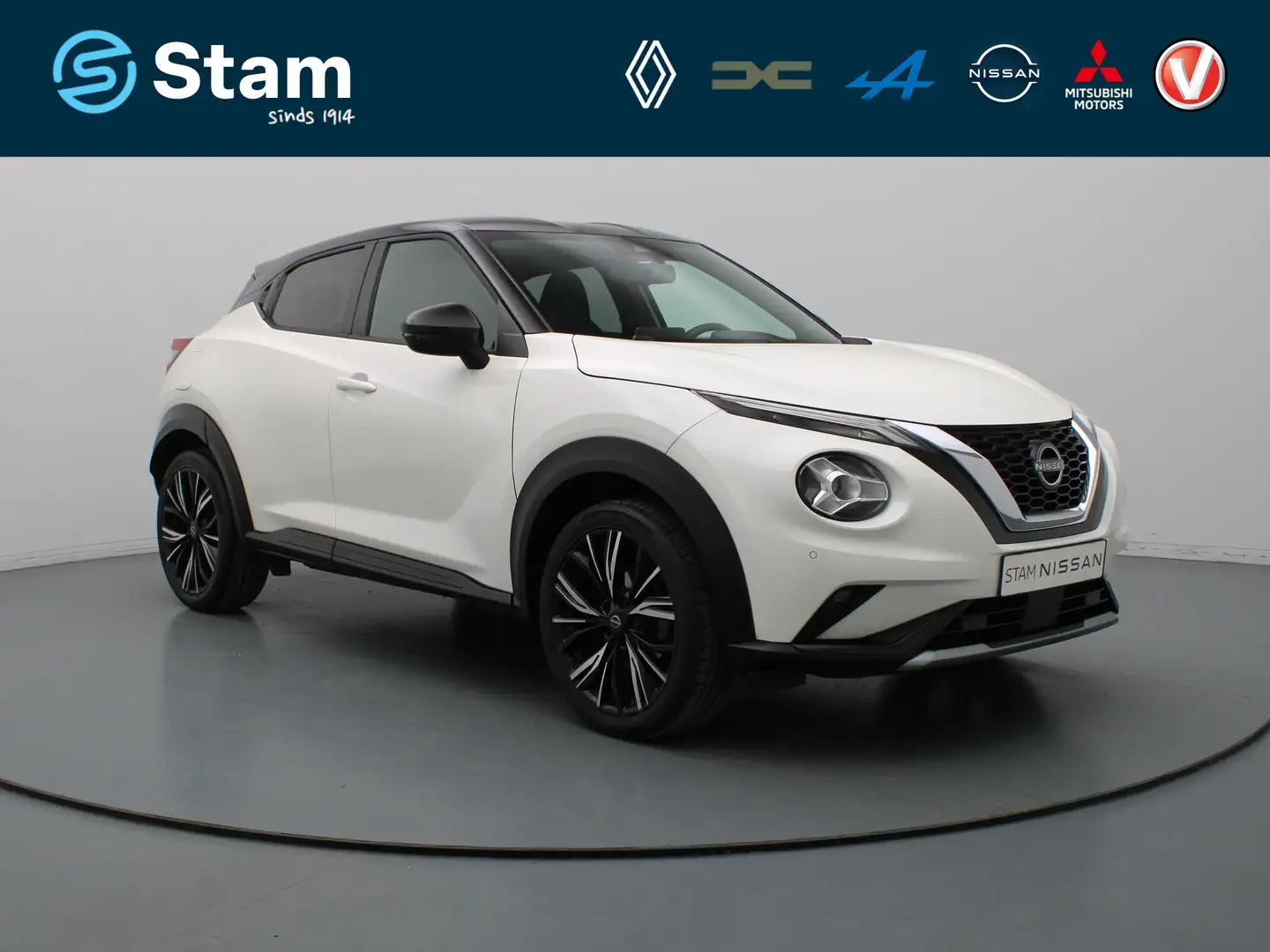 Nissan Juke 115pk DIG-T N-Design Camera | Cruise | Navi | Park Blanc - 1