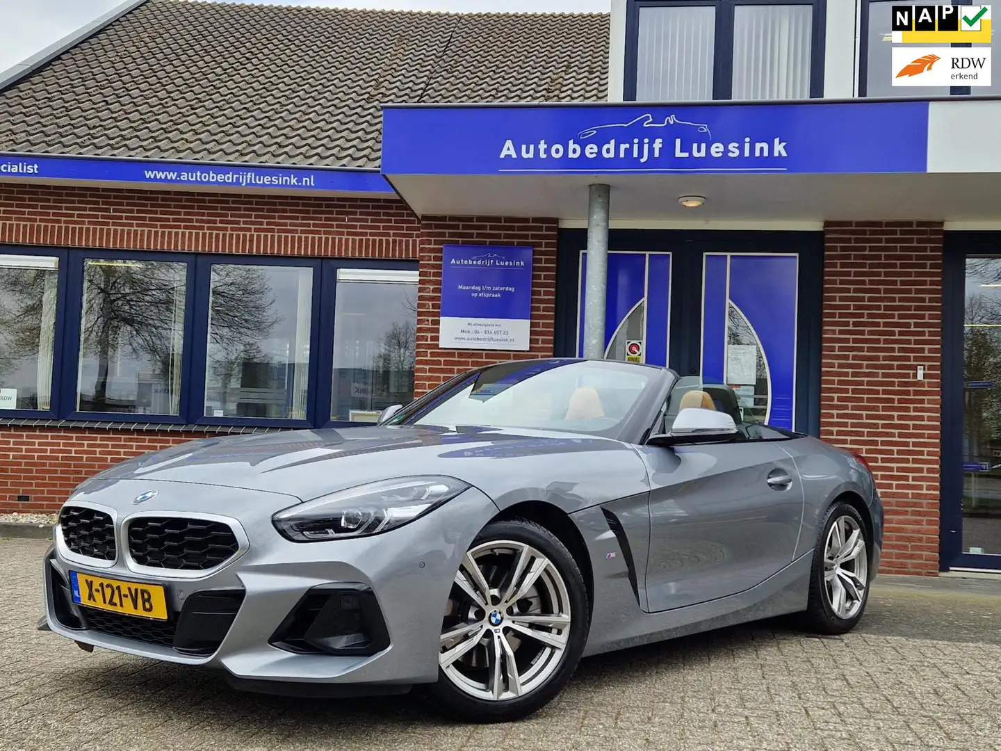 BMW Z4 Roadster SDrive20i High Executive M-Sport Stuurwie Gris - 1