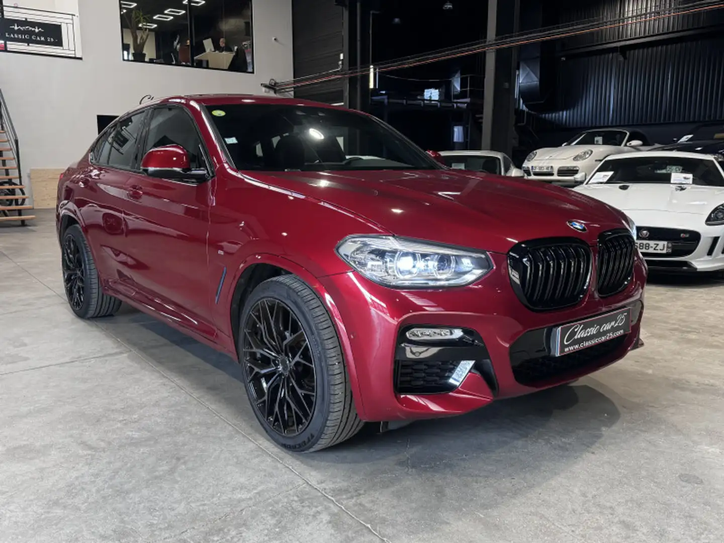 BMW X4 (G02) XDRIVE20D 190CH M SPORT X EURO6D-T Rouge - 2