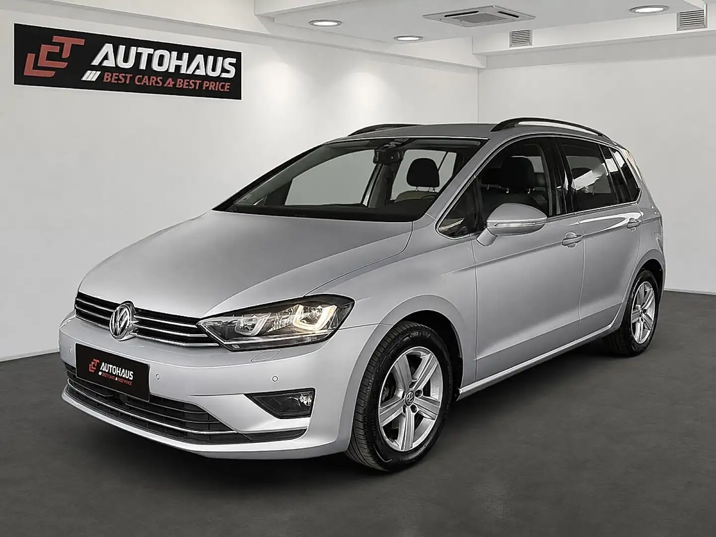 Volkswagen Golf Sportsvan Highline 1,6 BMT TDI DSG | 1.BESITZ | Grau - 1