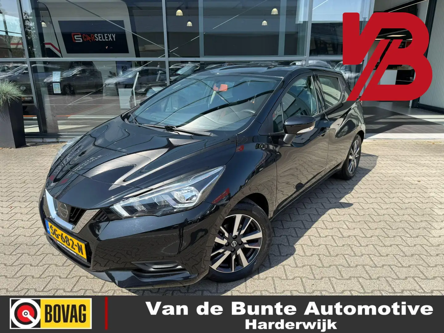 Nissan Micra 0.9 IG-T Acenta *Trekhaak & Apple Carplay* Noir - 1