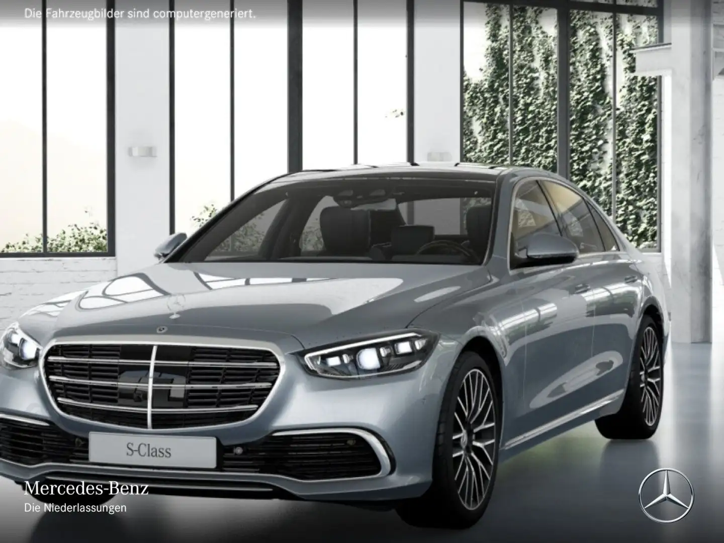 Mercedes-Benz S 600 S 580 4M PANO+360+MULTIBEAM+BURMESTER3D+FAHRASS Argent - 2