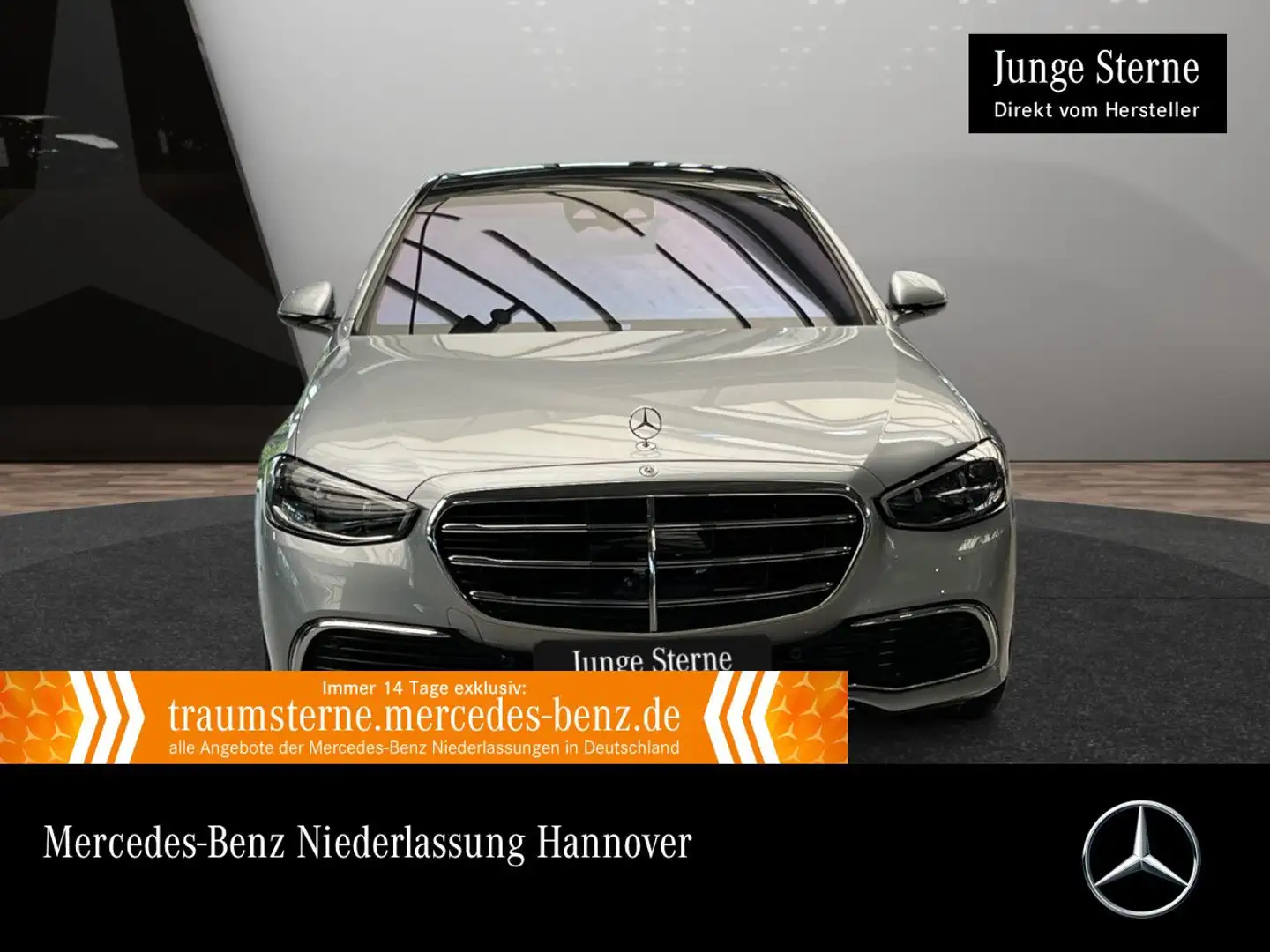 Mercedes-Benz S 600 S 580 4M PANO+360+MULTIBEAM+BURMESTER3D+FAHRASS Stříbrná - 1