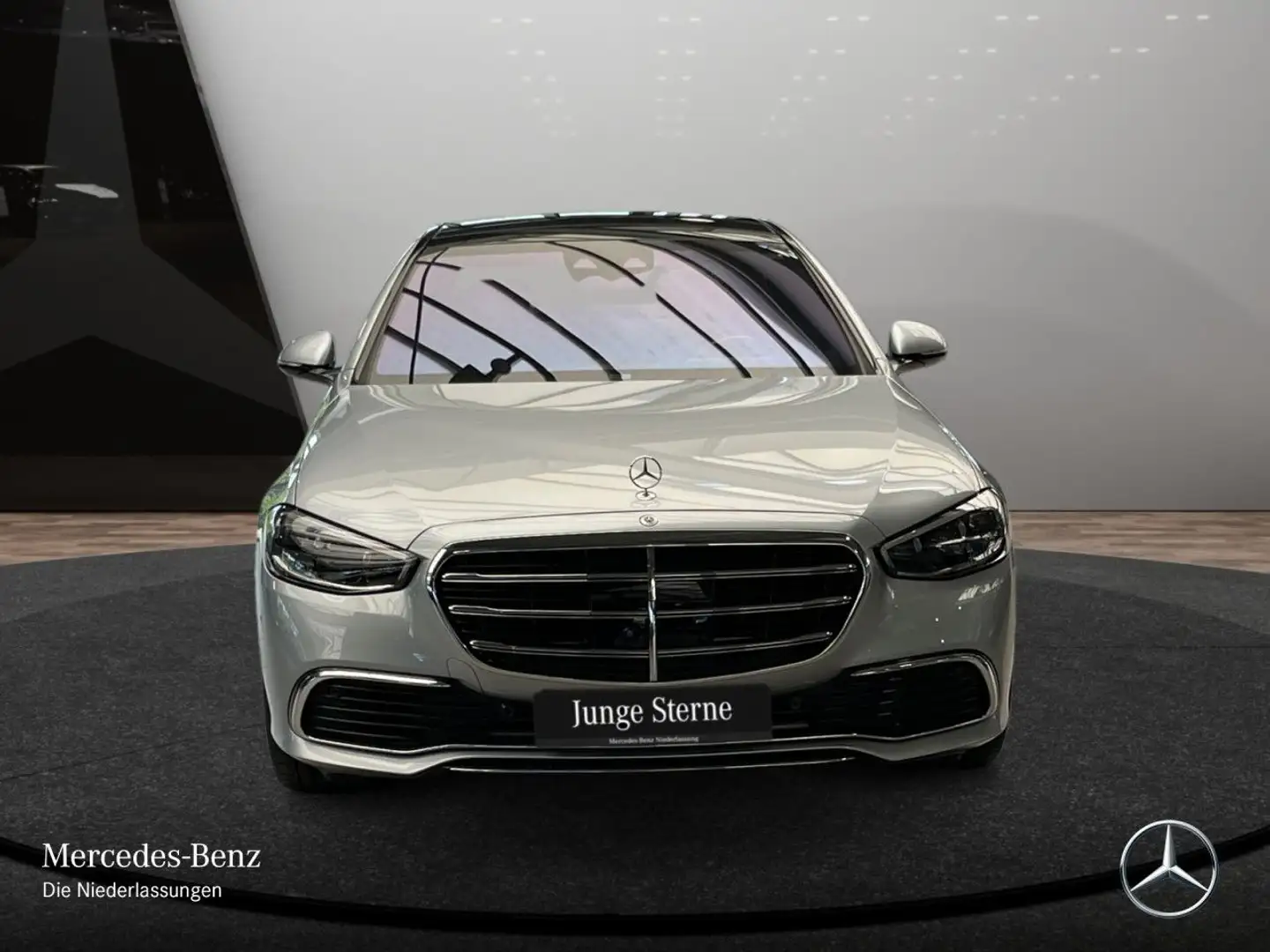 Mercedes-Benz S 600 S 580 4M PANO+360+MULTIBEAM+BURMESTER3D+FAHRASS Silber - 2
