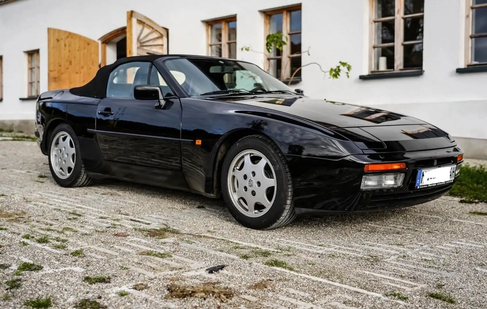 Porsche 944 S 2 Cabriolet Schwarz - 1