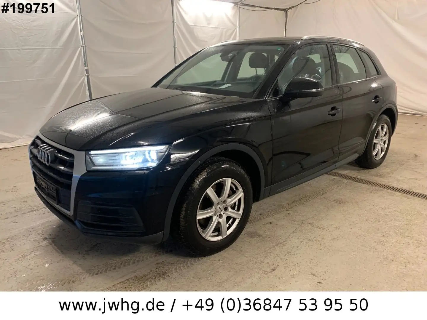 Audi Q5 Xenon Navi 17" SiHz Tempo Klimaaut ParkAssist Schwarz - 1