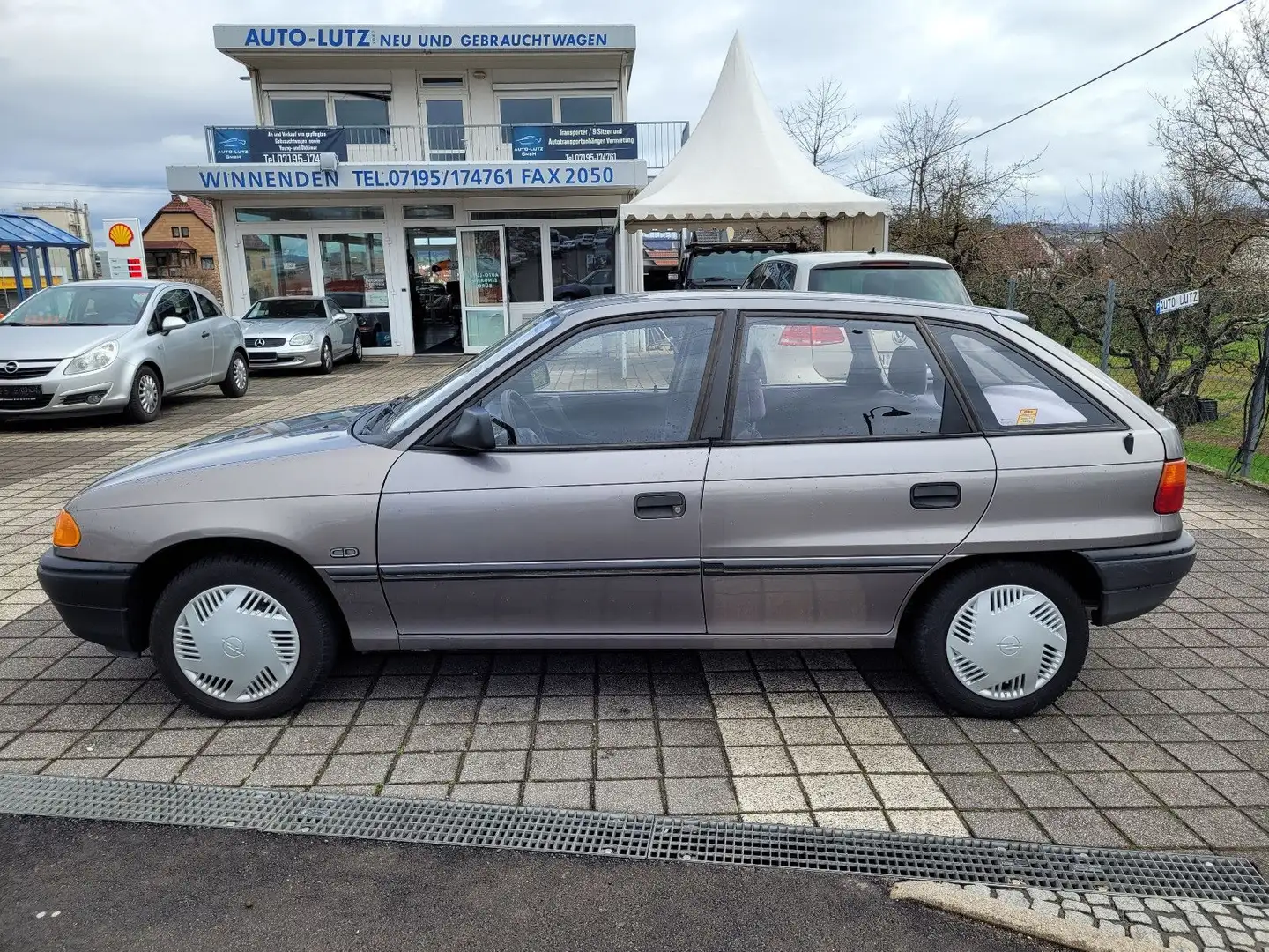 Opel Astra F 1,8 i CD - Automatik - H Kennzeichen Szary - 1