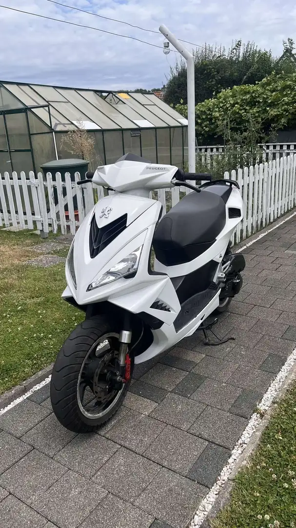 Peugeot Speedfight 3 AC 50ccm ICEBLADE Blanc - 1