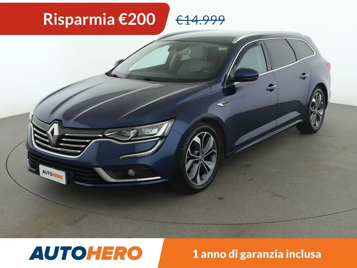 Renault Talisman 1.6 dCi Energy Executive 4Control  130 CV Blu/Azzurro - 1